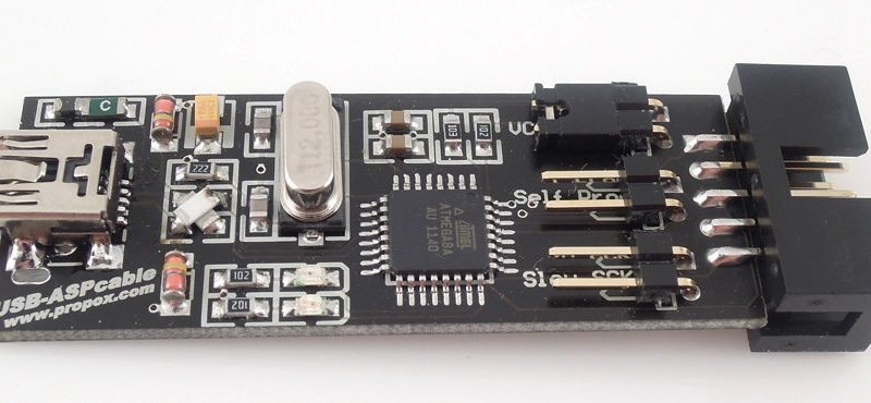 Programowanie mikrokontrolerów za pomocą programatora USBasp