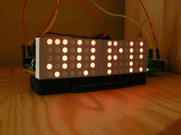Zegar cyfrowy LED z bajerami - Część II: sterowanie matrycą przez SPI ...