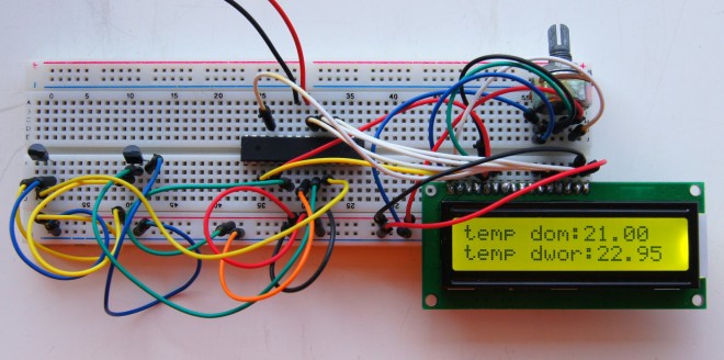 Termometr cyfrowy arduino