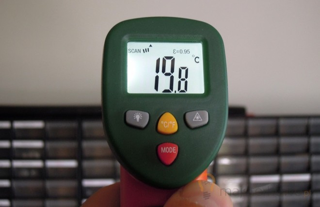 Termometr Meec - pomiar temperatury w warsztacie