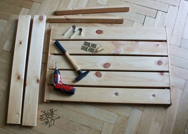 Ikeahacking, czyli stolik z drewnianych półek
