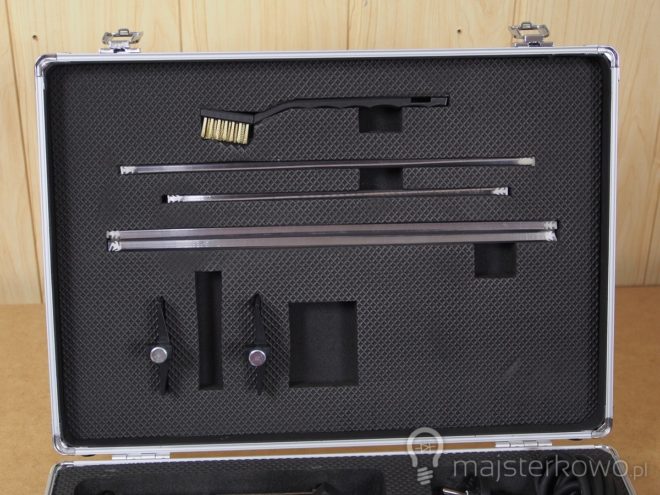 Storch HotKnife 250 - zawartość walizki