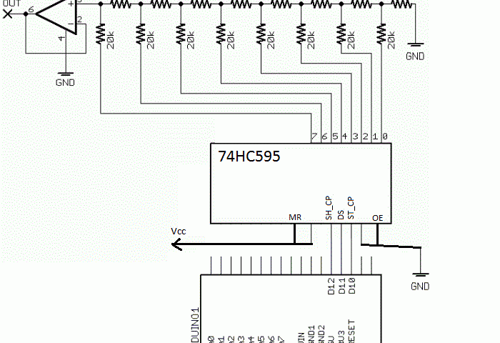 Konwerter R2R czyli napięcie analogowe z Arduino na 3 pinach