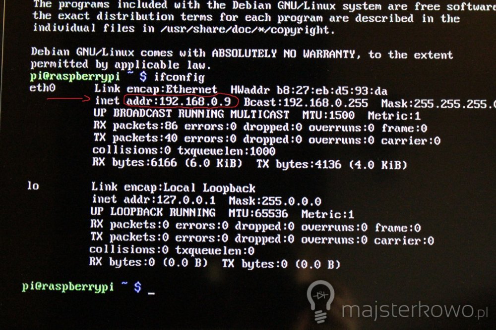 Raspberry Pi – dostęp przez urządzenie z systemem Android