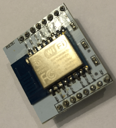 Przylutowany adapter PCB