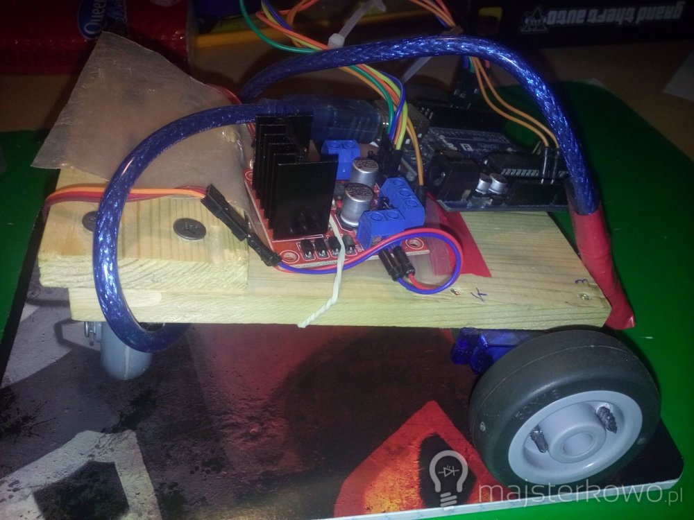 Prototyp robota 0,1 OmisBot