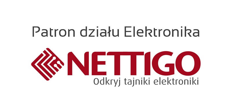Patronem działu Elektronika zostaje sklep Nettigo.pl