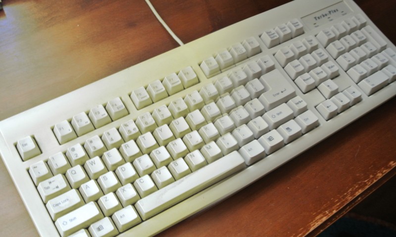 Renowacja starej klawiatury PC