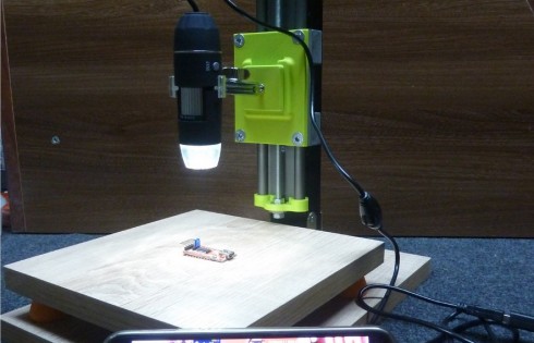 Statyw pod mikroskop / aparat z próbki IGUS