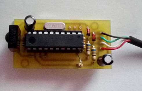 Prosty pilot IR do PC -> USB (Girder) – Nowa odsłona :D