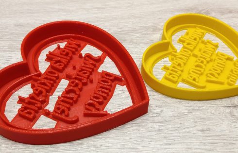 Drukowane foremki dla Wielkiej Orkiestry Świątecznej Pomocy