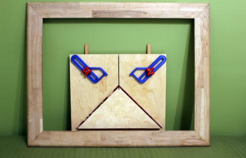 Jak zrobić ramkę do obrazów cz.1 – przymiar do cięcia ramek.