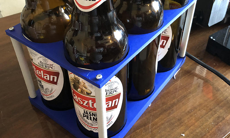 Lodówkowy organizer butelek/puszek do piwa