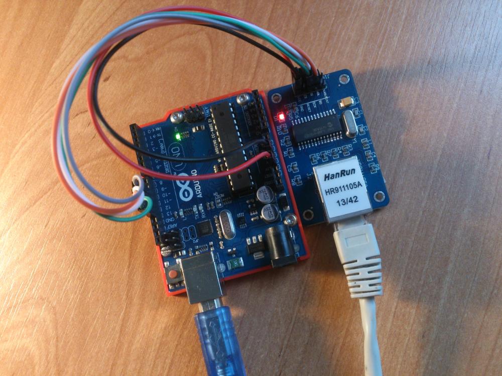 Arduino ethernet device