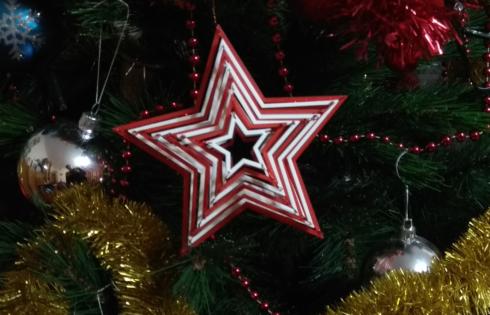 Ażurowa bombka choinkowa #zróbtolepiejchallenge