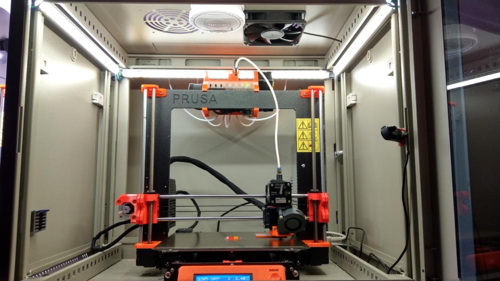 3D printer Prusa i3 MK3 + multimaterial (multicolor) MMU2.0