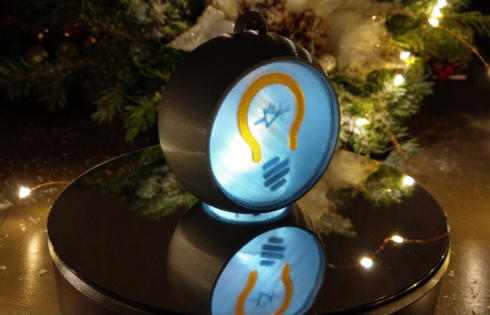 Druga wersja mojej bombki choinkowej na #zróbtolepiejchallenge