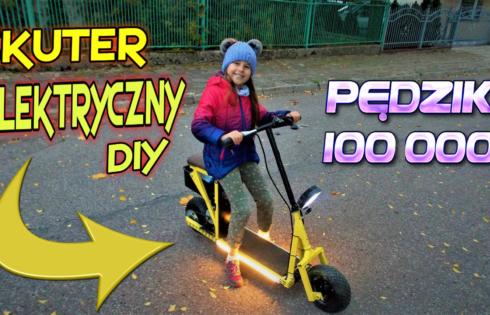 Jak zrobić Skuter Elektryczny (350W dla dziecka)Z niezłym Kopem!