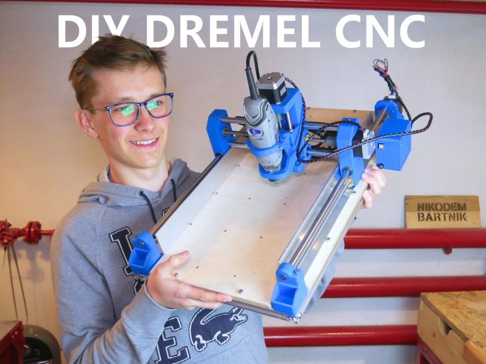 DIY Dremel CNC – Frezarka Wydrukowana na Drukarce 3D