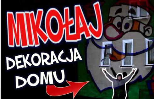 Mega Świąteczny Mikołaj – genialna dekoracja domu