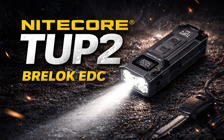 Nitecore TUP2: Czy to najlepsza latarka brelokowa na rynku?