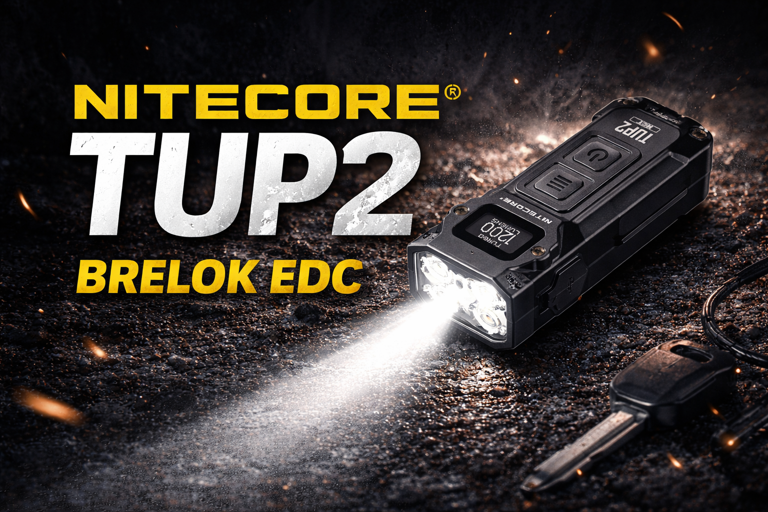 Nitecore TUP2: Czy to najlepsza latarka brelokowa na rynku?